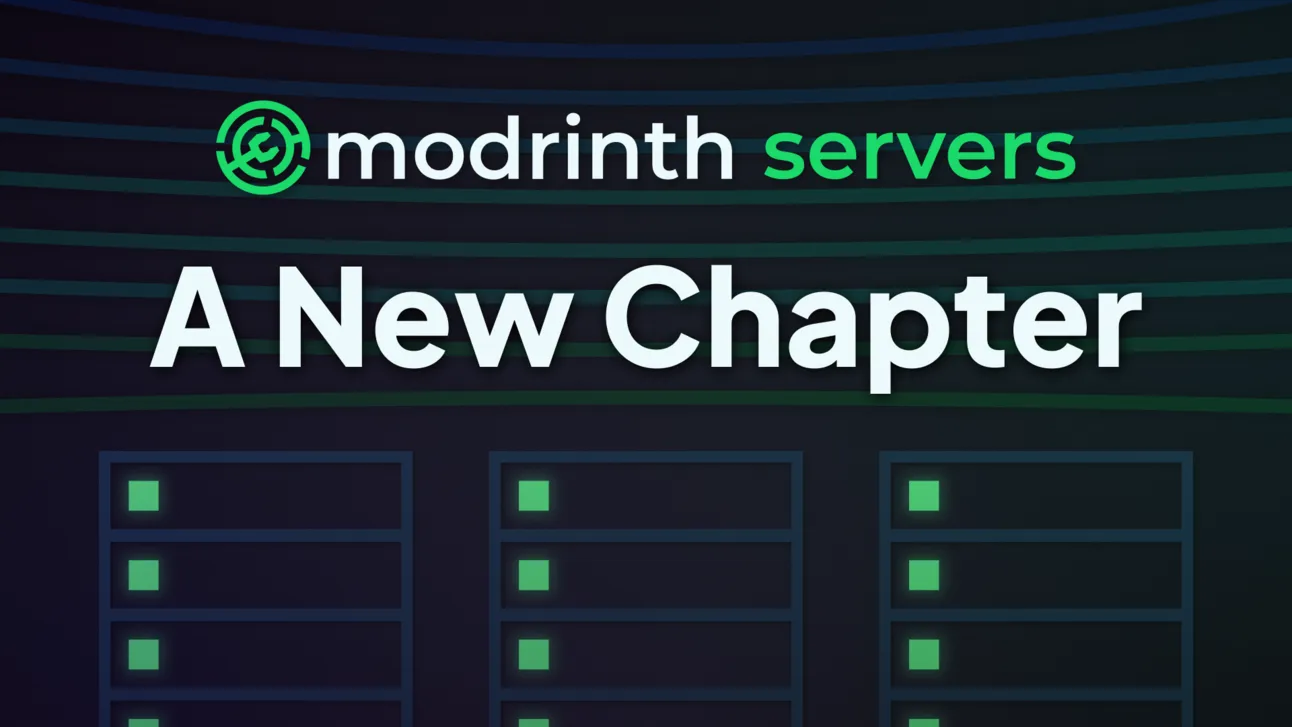 A New Chapter for Modrinth Servers